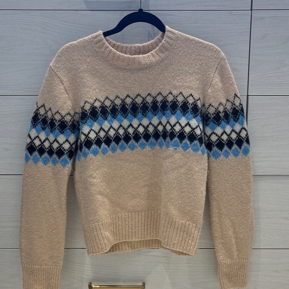 A.L.C. Argyle Sweater